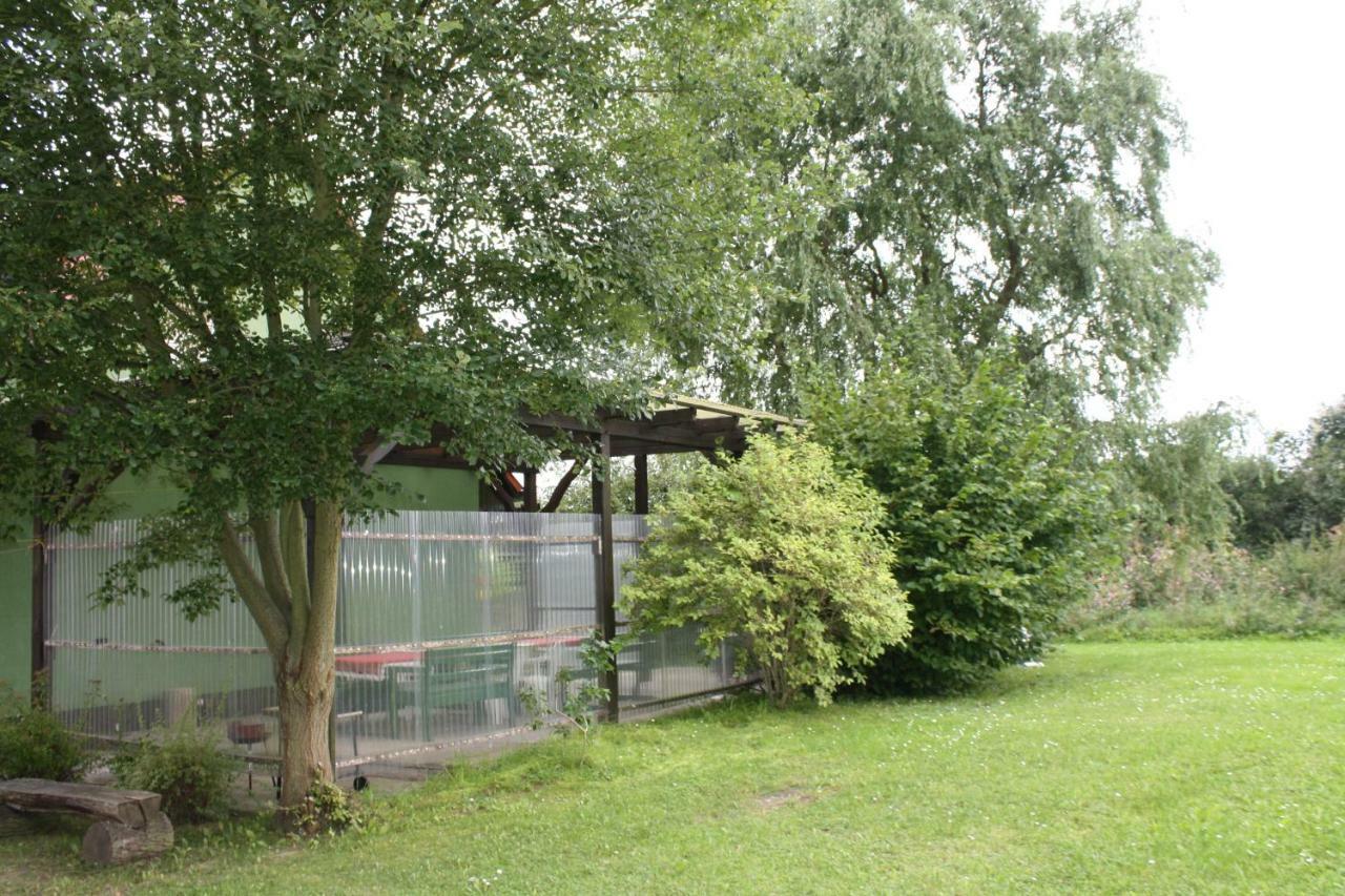 Landpension Zum Schweizerberg Neugrimnitz Exteriör bild